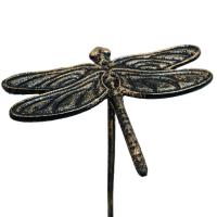 Стикер садовый РЗДИ СТРЕКОЗА бронза/1шт