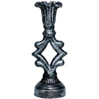 ДЕКОР Подсвечник Ампир антик серебро РЗДИ/1шт