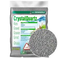 Грунты Dennerle Crystal Quartz темно-серый 1-2мм 5кг/1748