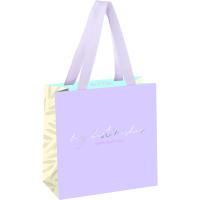 Пакет подарочный 20*20*10см "Lavender color" мат. ламинация MESHU/MS_51903/Рельеф