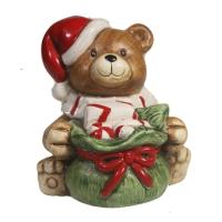 Медвежонок сидит с мешком L8W11H10  714150