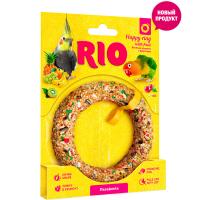 Лакомство д/птиц РИО Веселое колечко д/средних попугаев 80г/8шт/22280 ЧЗ