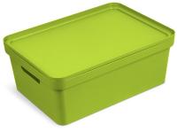 Ящик(коробка) д/хранения Фортуна 38*28*15см оливковый С746ОЛВ /6шт/Мартика