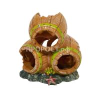 Грот Glofish Бочки большие светящиеся /29068/АП