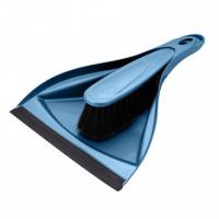 Щетка-сметка с совком Премиум индиго