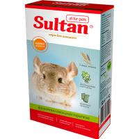 Грызуны Султан для шиншилл Основной рацион (пленка) 400г/18шт/5998 ЧЗ