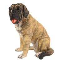 Собака Мастиф бежевый L54W54H59см 713105/F654