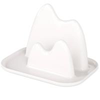 Подставка д/крышку и ложку белый М9073 /24шт/Альтерн