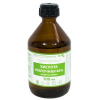 Молочная кислота 40% 100 мл