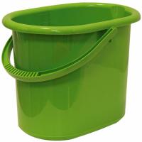 Ведро 11л овальное салатовый М2422 /5шт/М-пласт