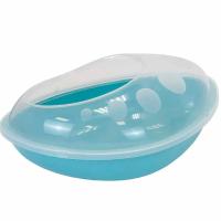 Купалка д/шиншил 35*23*15см бирюзовый/3300/Дарэлл