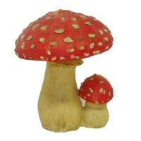 Гриб Мухомор №1 L13W13H18см 626495/F554