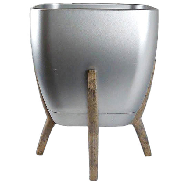 Подставка настольная на 1 горшок 14*15см древесно-полимерный (композит) 201/17/5 /15шт/Mehrni