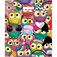 ВУР62389 Пакет 36*43 Тусовка 1ШТ с выруб. ручкой ПЭ /50/500шт/