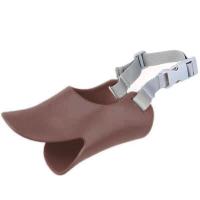 Намордник уточка М обхват носа 14см обхват головы 18-31см НН-8 коричневый