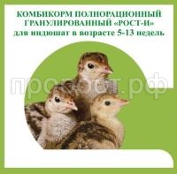 рост индюшата