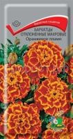 Бархатцы отклоненные махровые Оранжевое пламя Бархатцы отклоненные махровые Оранжевое пламя