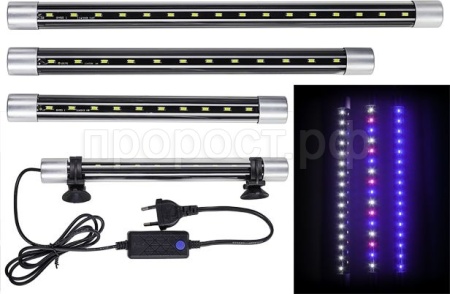 Светильник навесной/пгоружной светодиодный 6W 35см белый/LED 009