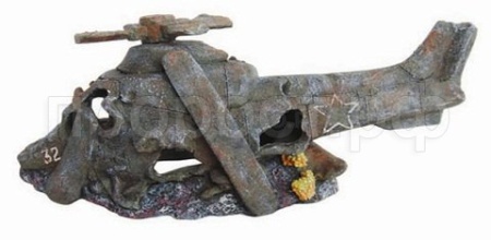 Грот Decor 046 Вертолет 29*11,5*13см